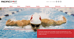 Desktop Screenshot of pacificsportokanagan.com